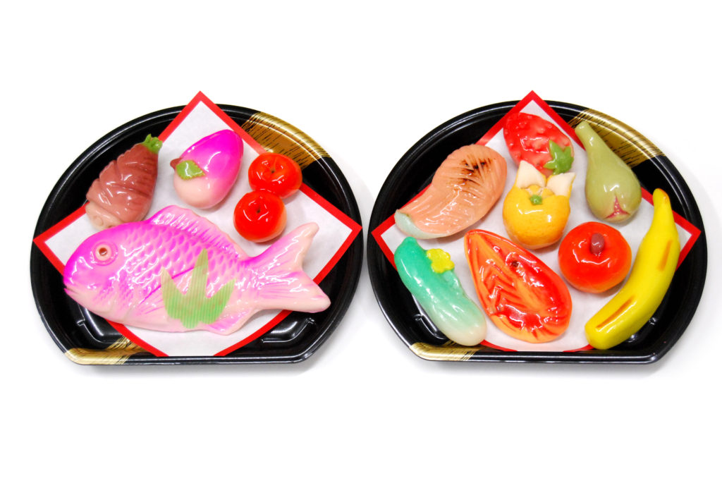 ひな祭り、お菓子｜おひな菓子　2段、12種（鯛入）｜鶴岡 信濃屋｜通販お取り寄せOK